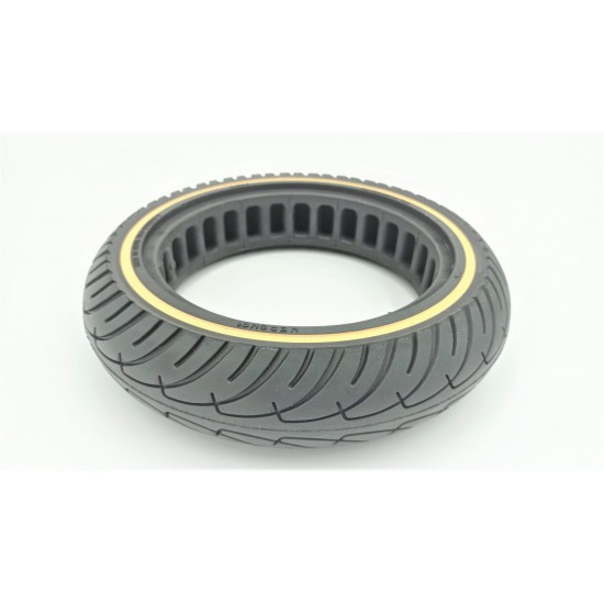 Solid Rubber Tire 8 1/2 With Colored Trim