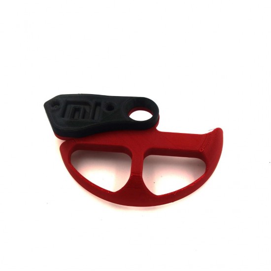 Προστατευτικό Δισκόφρενου 3D Κόκκινο - Μαύρο για Xiaomi M365