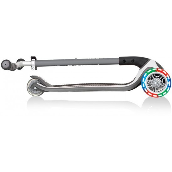 Globber Elite Master Lights Πατίνι Λευκό - Γκρι 