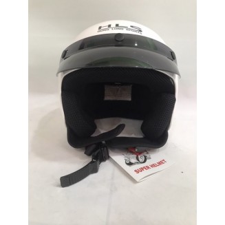 HLS Κράνος Με Αφαιρούμενο Σκιάδι Λευκό HLS Κράνος Με Αφαιρούμενο Σκιάδι Λευκό