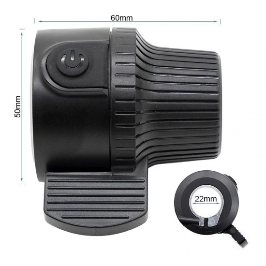 Γκαζιέρα Επιταχυντής Kukirin G2/3/4 με κουμπί λειτουργίας